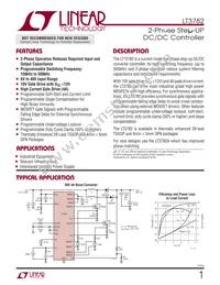 LT3782IFE Datasheet Cover