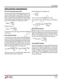 LT3782IFE Datasheet Page 11