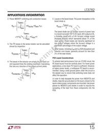 LT3782IFE Datasheet Page 15