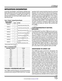 LT3964HUHE#TRPBF Datasheet Page 15