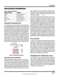 LT3964HUHE#TRPBF Datasheet Page 17