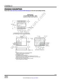 LT4356IDE-3#TRM Datasheet Page 20