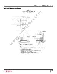 LT6000IDCB Datasheet Page 17