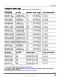 LT6654BHLS8-5 Datasheet Page 3