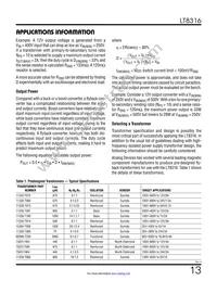 LT8316HFE#TRPBF Datasheet Page 13