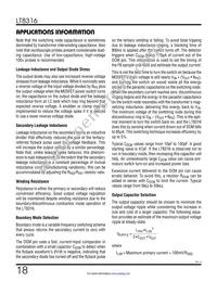 LT8316HFE#TRPBF Datasheet Page 18