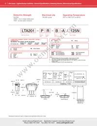 LTA201-TA-B/125N Datasheet Page 2