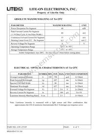 LTC-2721P Datasheet Page 4