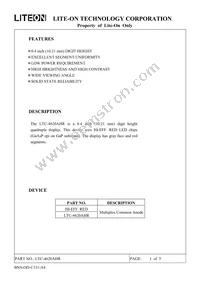 LTC-4620AHR Datasheet Page 2