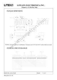 LTC-4724JF Datasheet Page 2