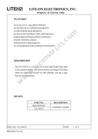 LTC-4857E Datasheet Page 2