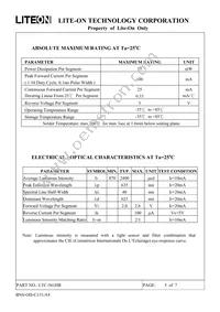 LTC-561HR Datasheet Page 5
