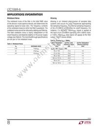 LTC1069-6IS8 Datasheet Page 8