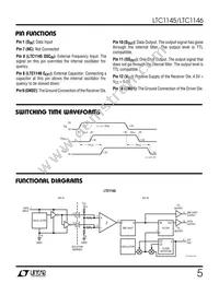 LTC1146CN Datasheet Page 5