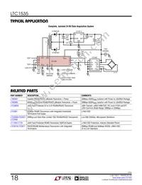 LTC1535CSW#TRPBF Datasheet Page 18