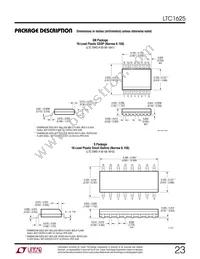 LTC1625CGN#TRPBF Datasheet Page 23