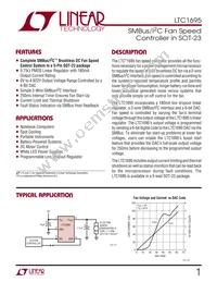 LTC1695CS5#TRPBF Datasheet Cover