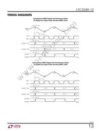 LTC2240IUP-12 Datasheet Page 13