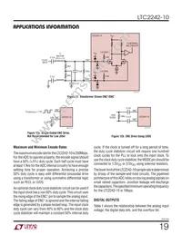 LTC2242IUP-10 Datasheet Page 19