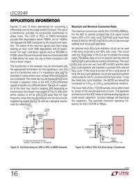 LTC2249IUH Datasheet Page 16