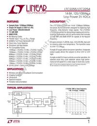 LTC2255IUH Datasheet Cover