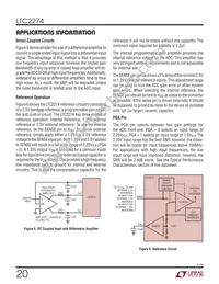 LTC2274IUJ Datasheet Page 20