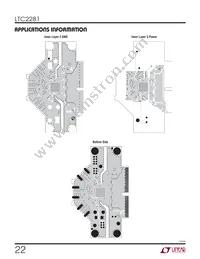 LTC2281IUP Datasheet Page 22