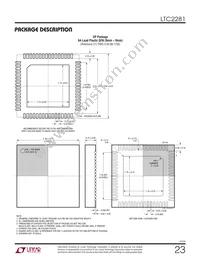 LTC2281IUP Datasheet Page 23