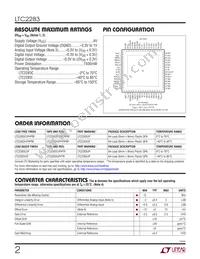 LTC2283IUP Datasheet Page 2