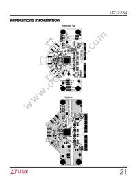 LTC2284IUP Datasheet Page 21