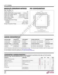 LTC2285IUP Datasheet Page 2