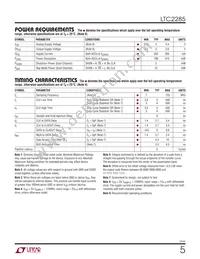 LTC2285IUP Datasheet Page 5