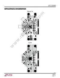 LTC2289IUP Datasheet Page 21