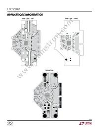 LTC2289IUP Datasheet Page 22