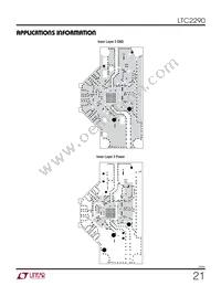 LTC2290IUP Datasheet Page 21