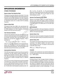 LTC2298IUP Datasheet Page 15