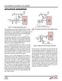 LTC2298IUP Datasheet Page 20