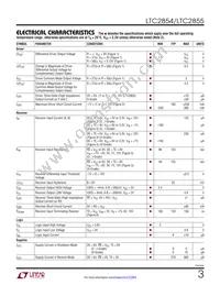 LTC2854HDD Datasheet Page 3