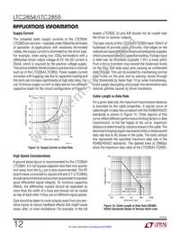 LTC2854HDD Datasheet Page 12