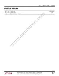 LTC2854HDD Datasheet Page 17