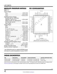 LTC2972IUJF#TRPBF Datasheet Page 4