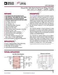 LTC3315AMPV#TRPBF Datasheet Cover