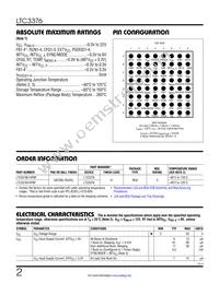 LTC3376IY#PBF Datasheet Page 2