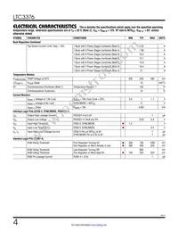 LTC3376IY#PBF Datasheet Page 4