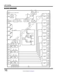 LTC3376IY#PBF Datasheet Page 16