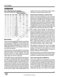 LTC3376IY#PBF Datasheet Page 18