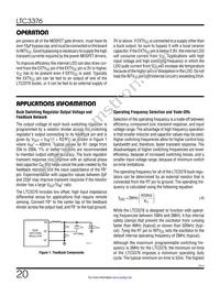 LTC3376IY#PBF Datasheet Page 20