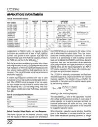 LTC3376IY#PBF Datasheet Page 22