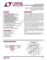 LTC3410ESC6-1.875 Datasheet Cover