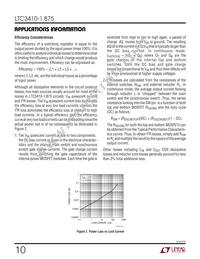 LTC3410ESC6-1.875 Datasheet Page 10